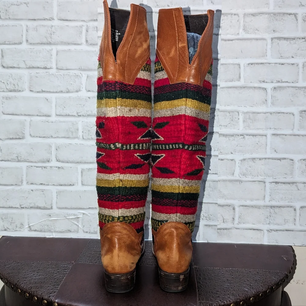 RARE FreeBird Cabal Over the Knee Boots size 8